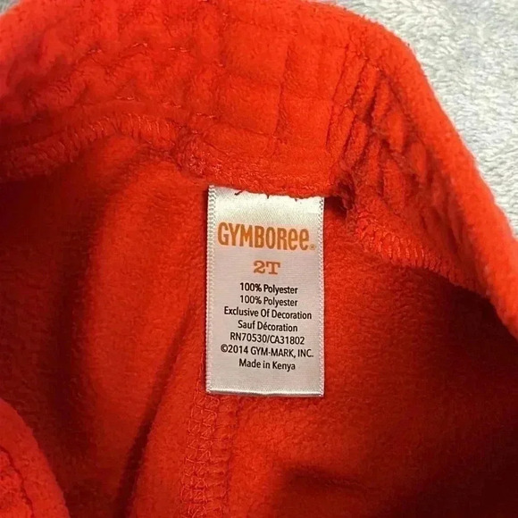 Gymboree - pull on  fleece sweatpants/joggers. Size 2T - Picture 2 of 3